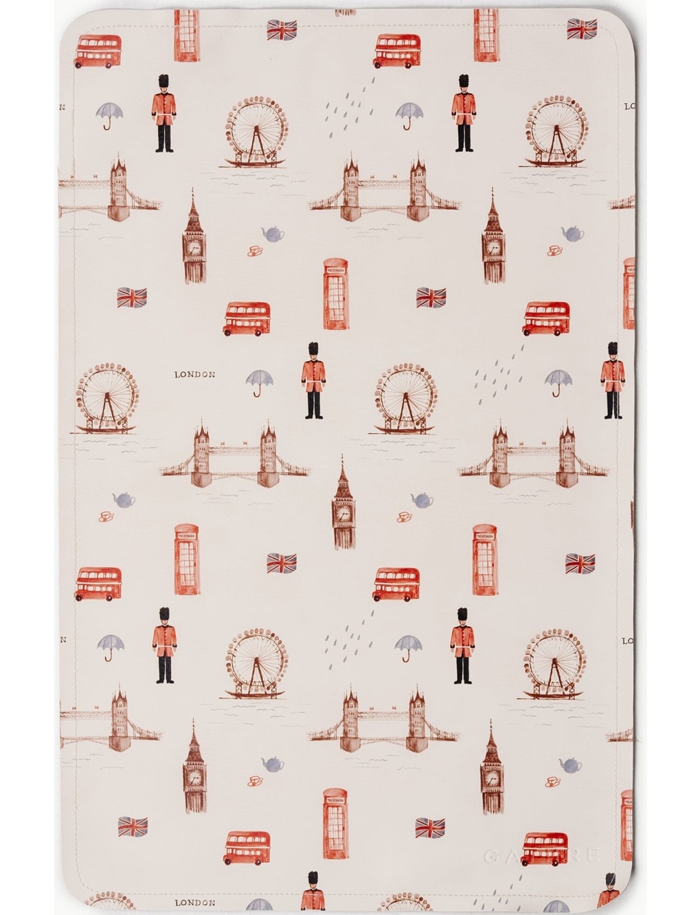 BABY CHANGING MAT LONDON